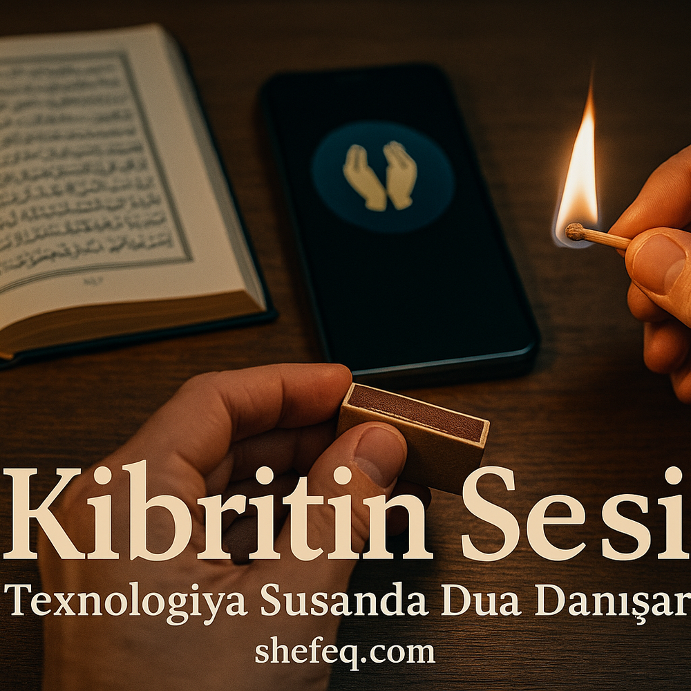 KİBRİTİN SƏSİ – TEXNOLOGİYA SUSANDA DUA DANIŞAR