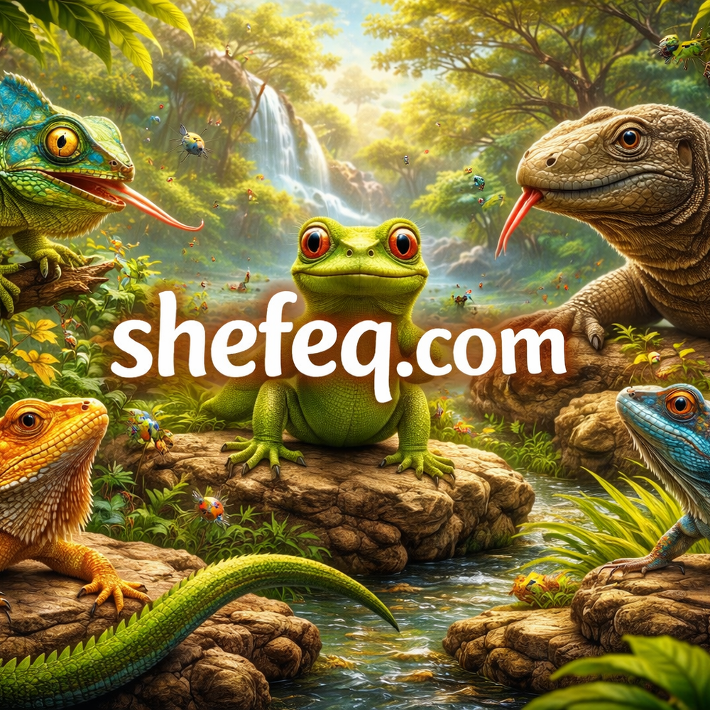 Əyləncəli kərtənkələ faktları